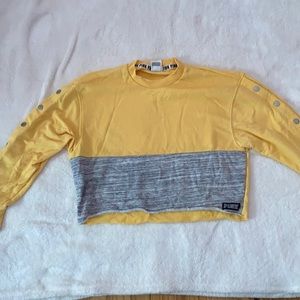Yellow Victoria’s Secret sweater